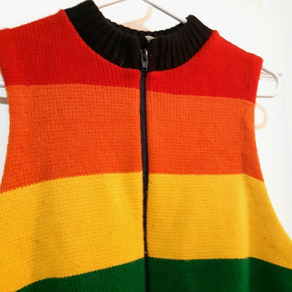 Vintage Rainbow Vest